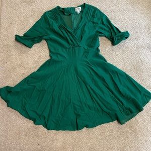 Unique Vintage Recreation 50s Circle Skirt Dress